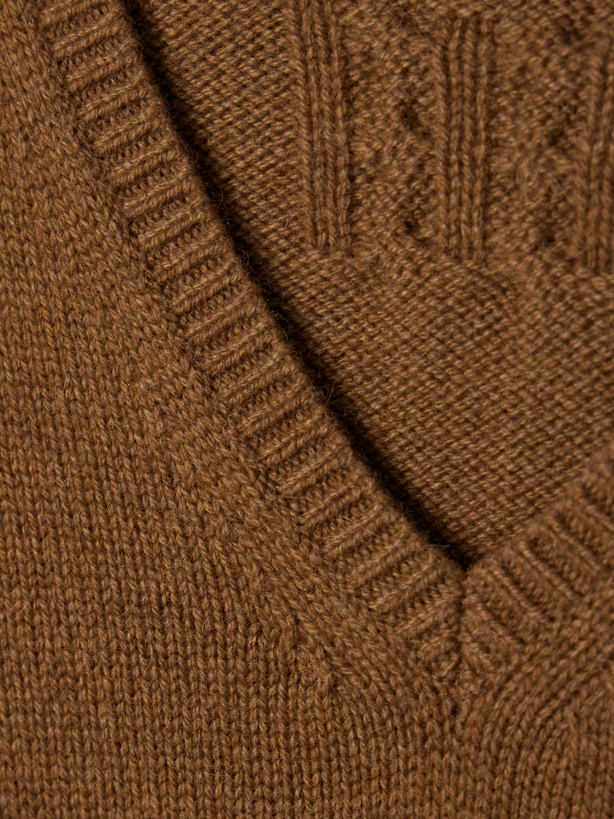 Nili Lotan Everstyn Cashmere And Alpaca-blend Sweater In Brown