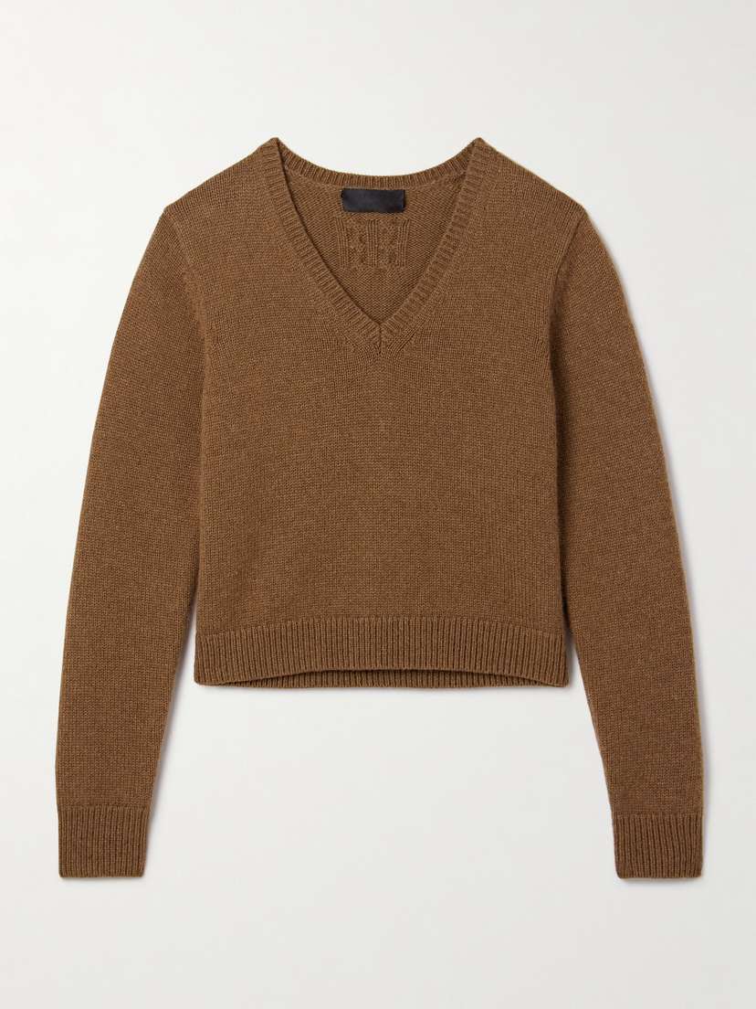 Nili Lotan Everstyn Cashmere And Alpaca-blend Sweater