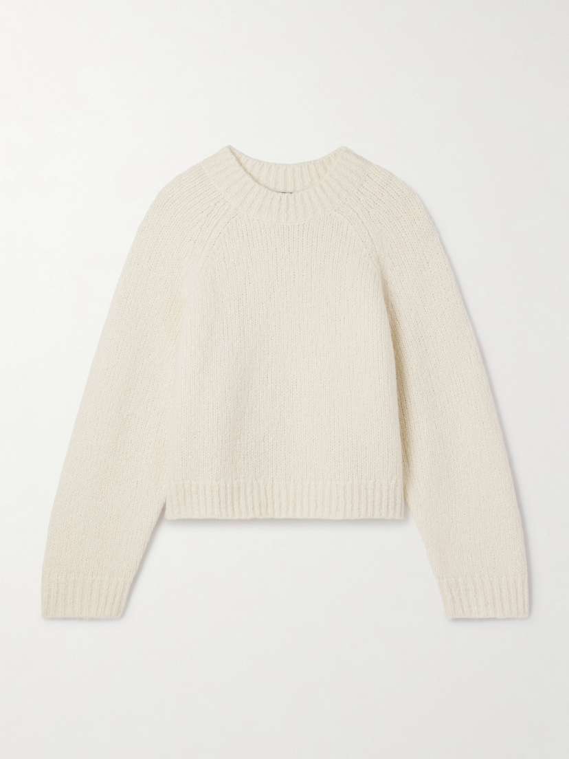 Nili Lotan Tomaso Cashmere And Silk-blend Sweater