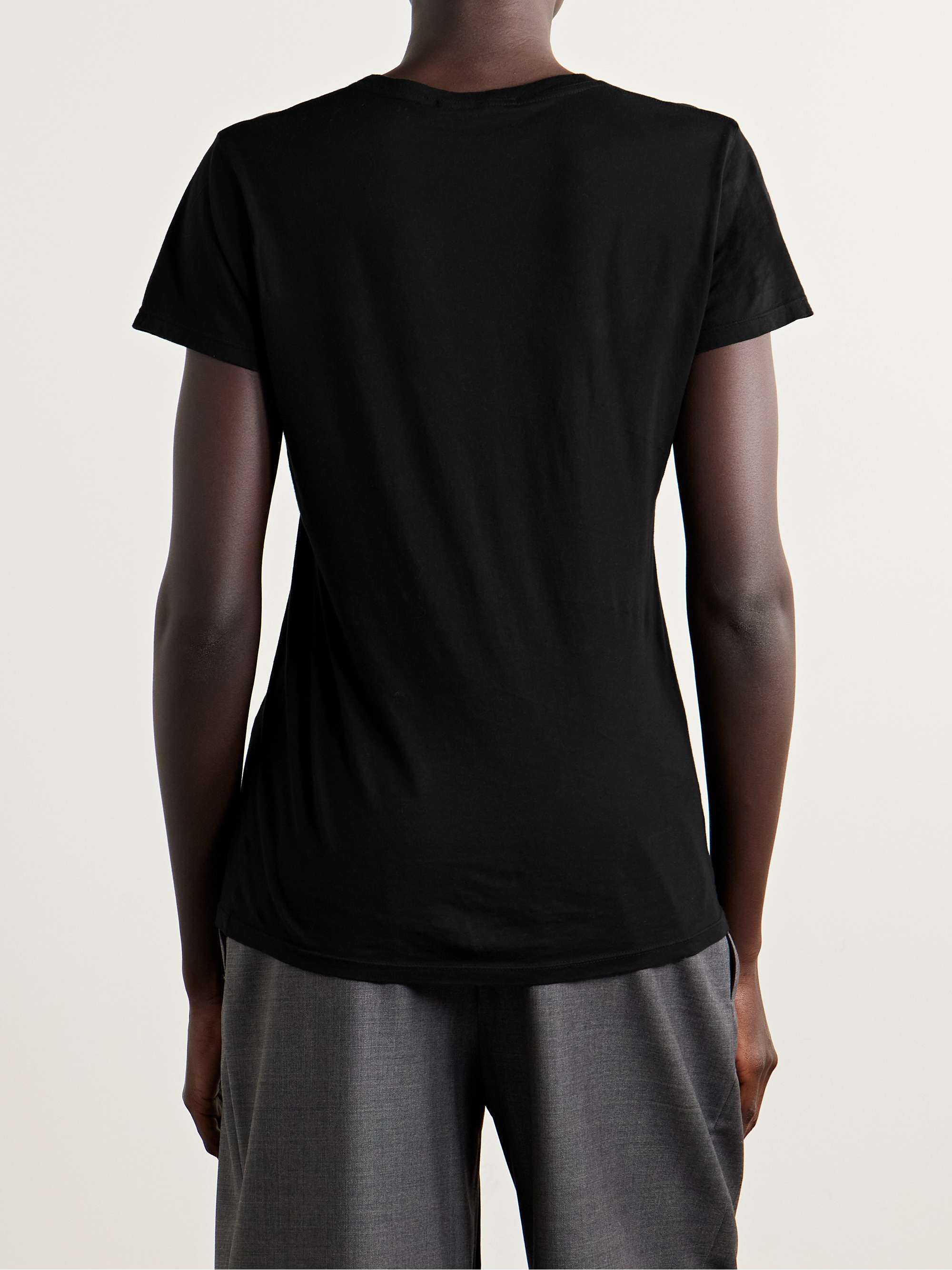 NILI LOTAN Lana Supima cotton-jersey T-shirt