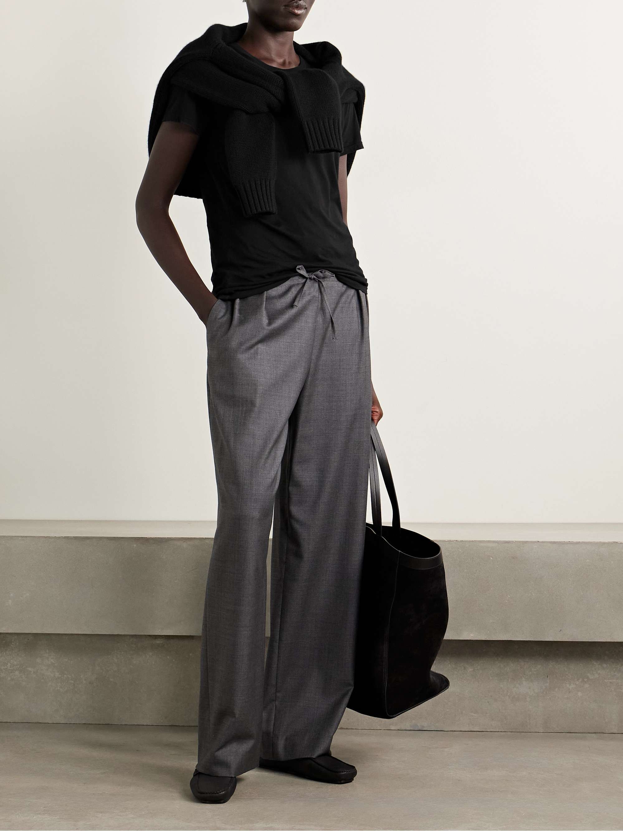 NILI LOTAN Lana Supima cotton-jersey T-shirt