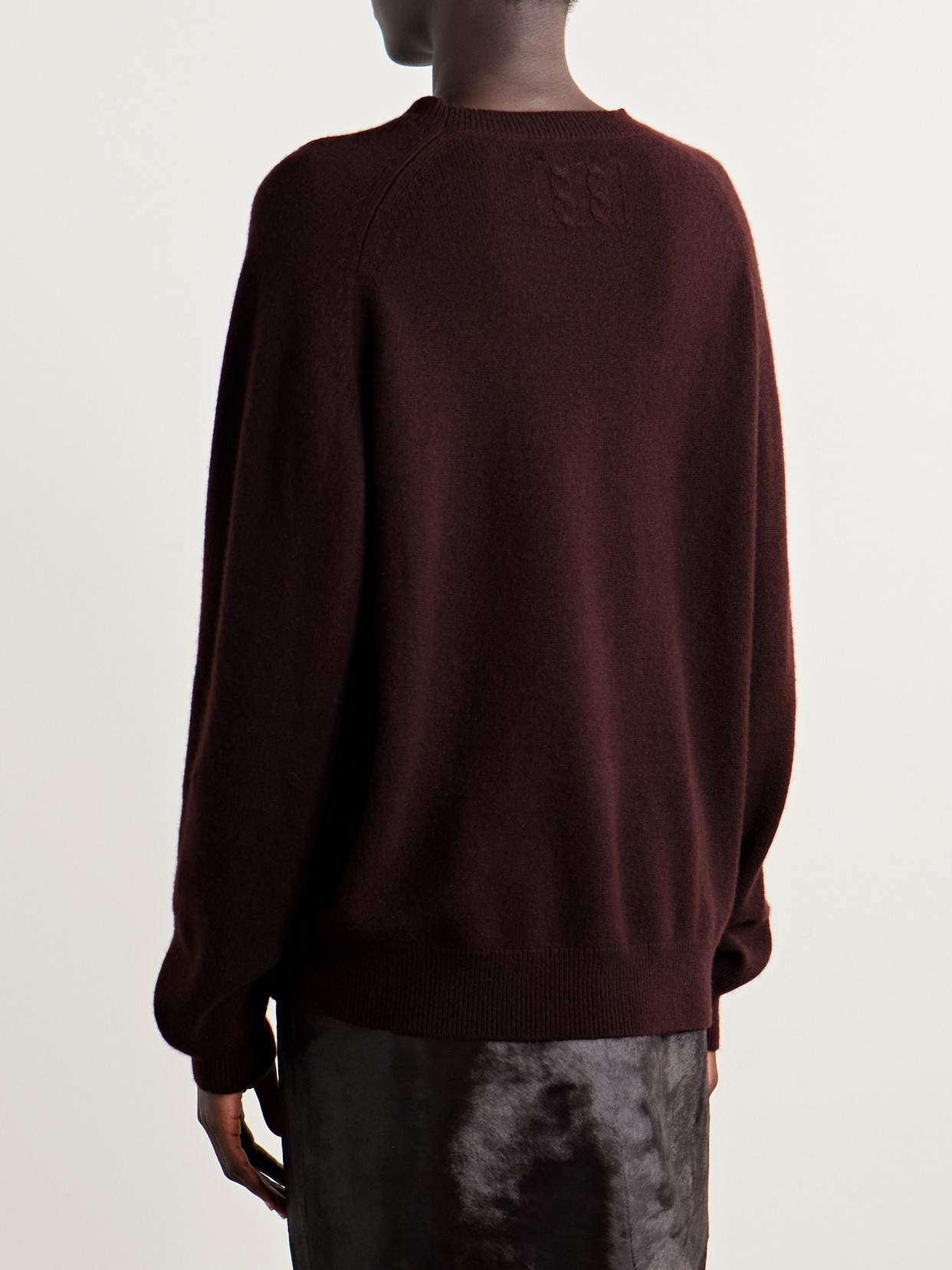 Nili Lotan Trisha Cashmere Sweater In Brown