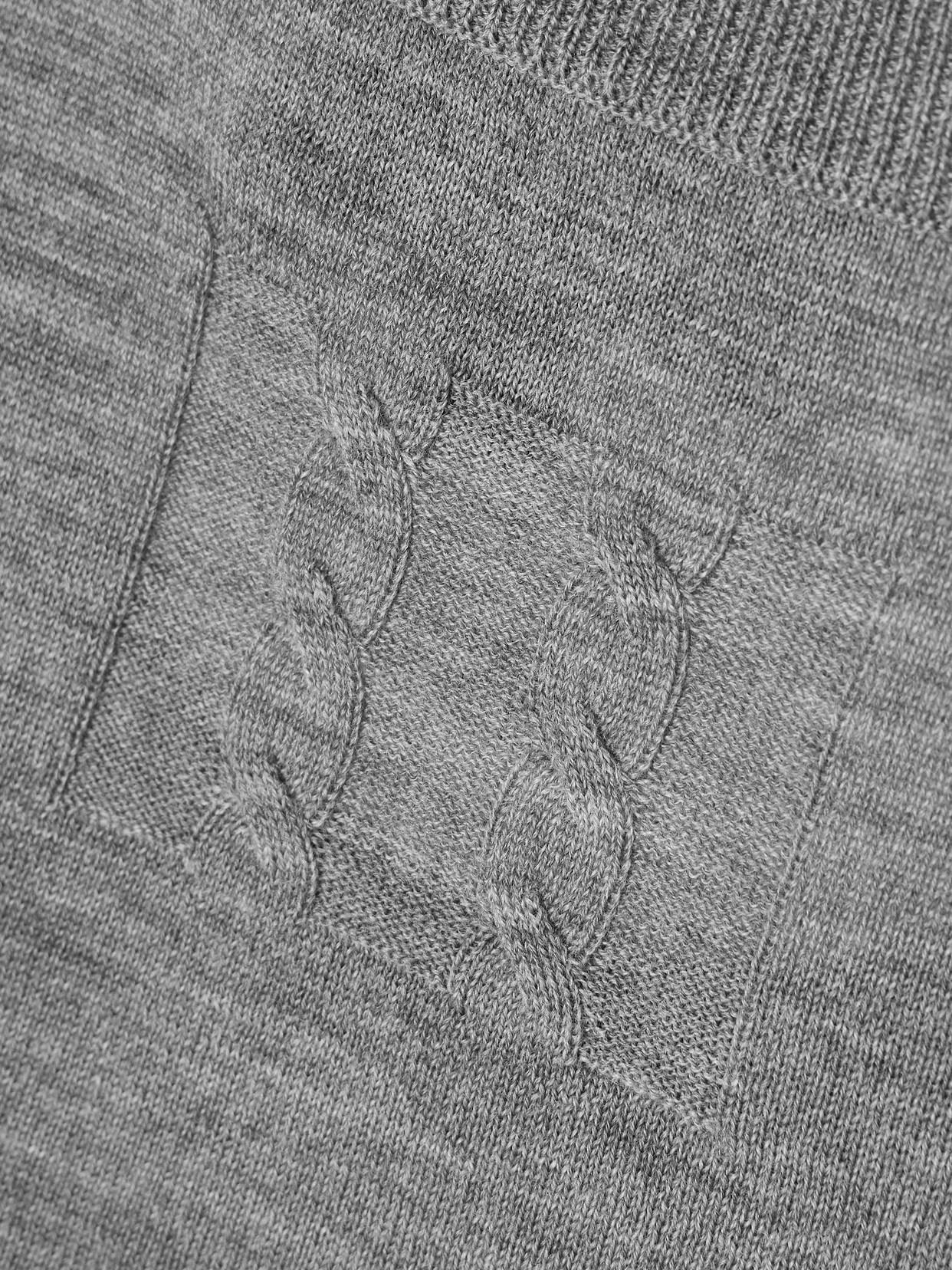 Nili Lotan Leilani Merino Wool Top In Gray