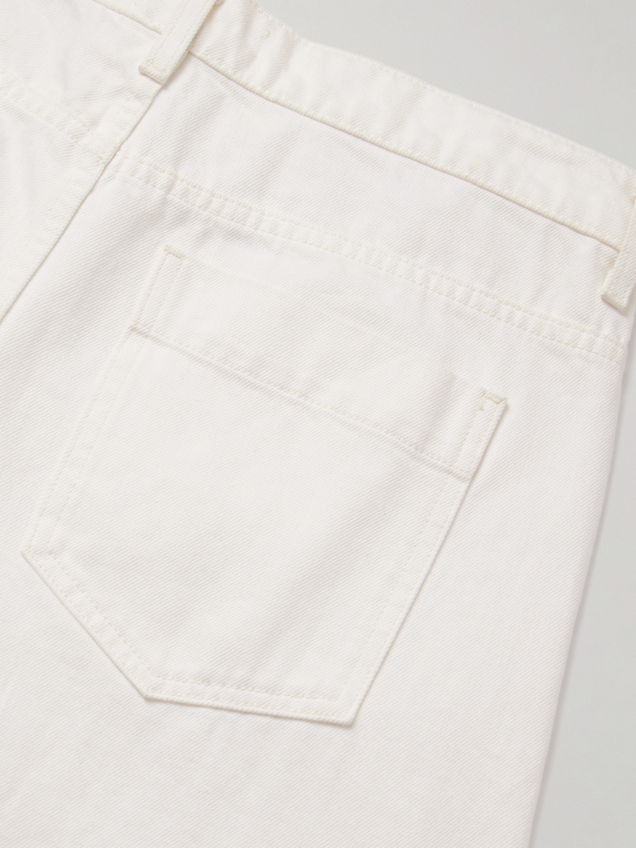 Nili Lotan Tribeca High-rise Barrel-leg Jeans In White