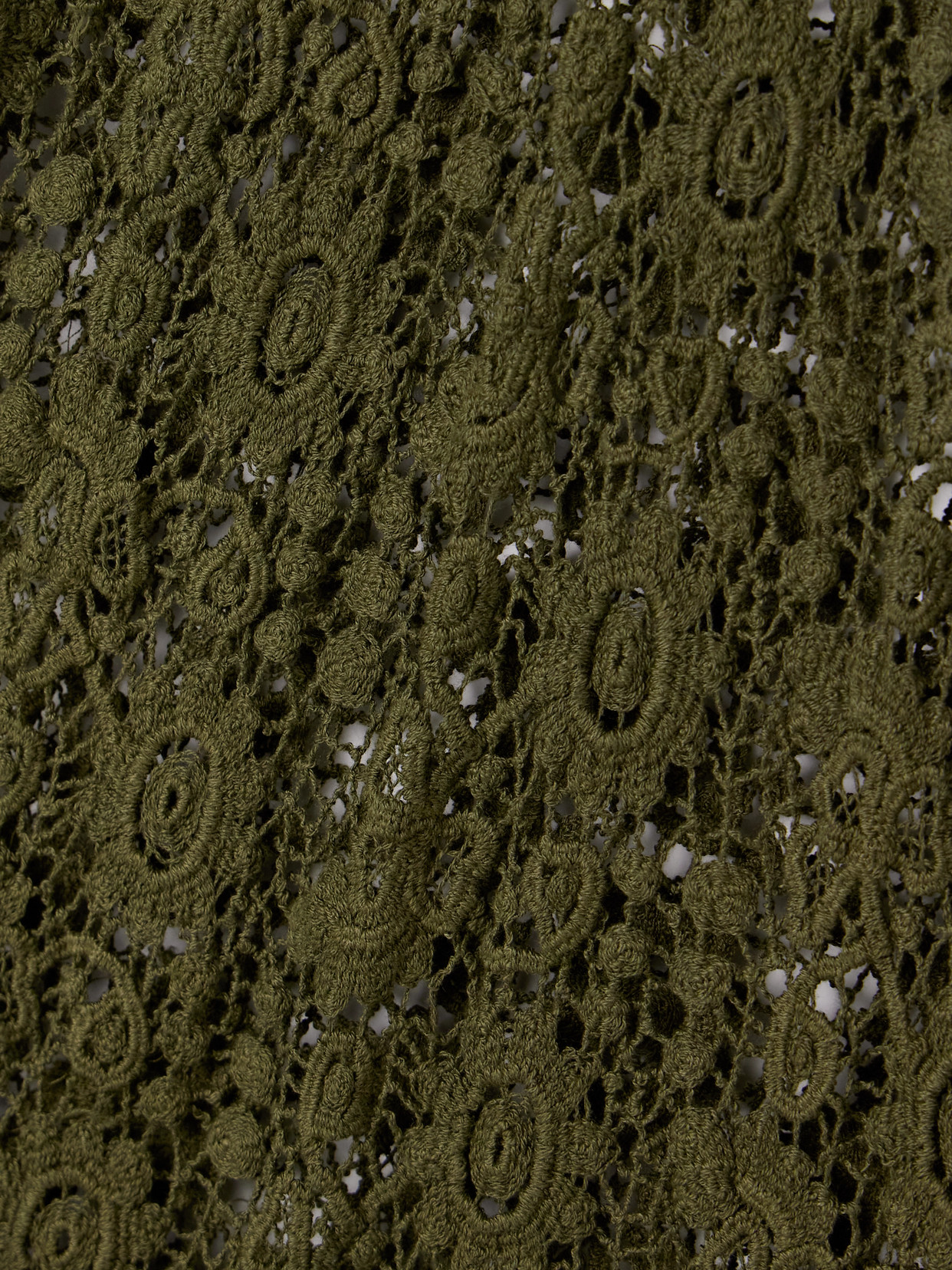 Nili Lotan Della Crocheted Cotton Maxi Dress In Green