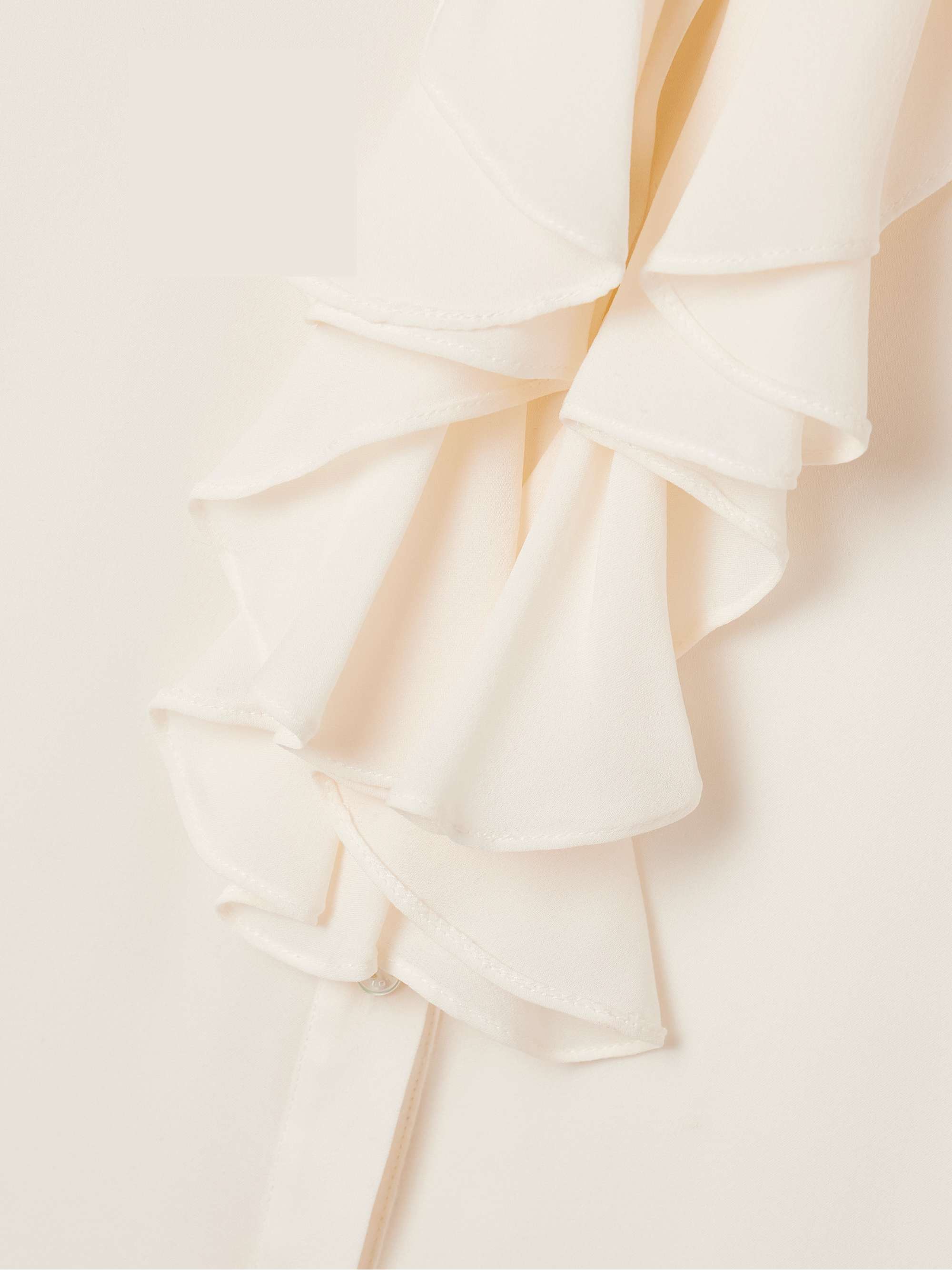 NILI LOTAN Lily ruffled silk blouse