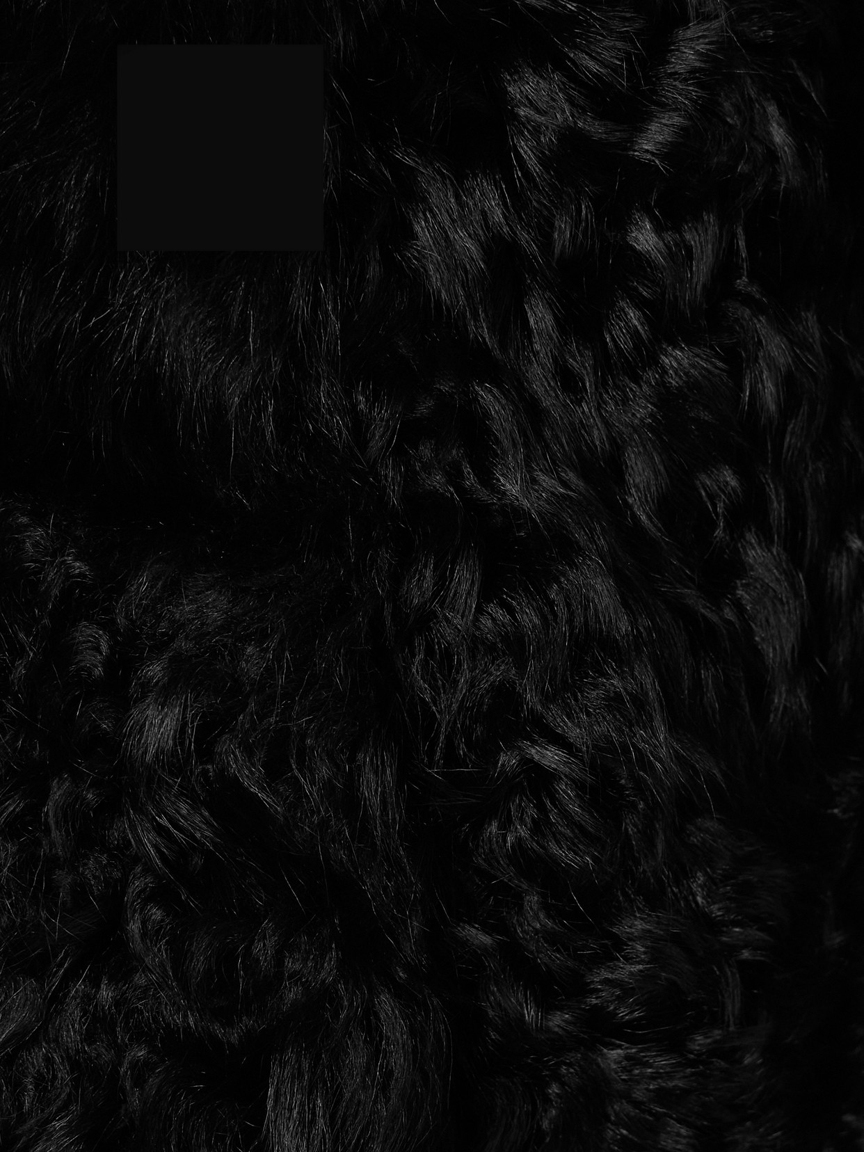 Nili Lotan Josie Shearling Coat In Black