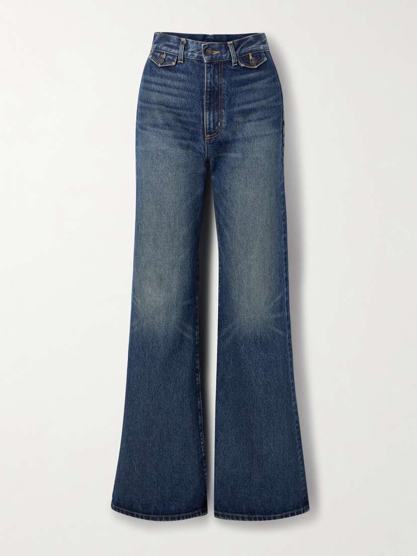 Nili Lotan Edira High-rise Flared Jeans