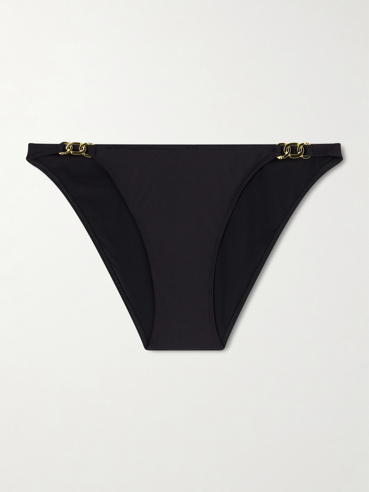 Nili Lotan Embellished Bikini Briefs In Black