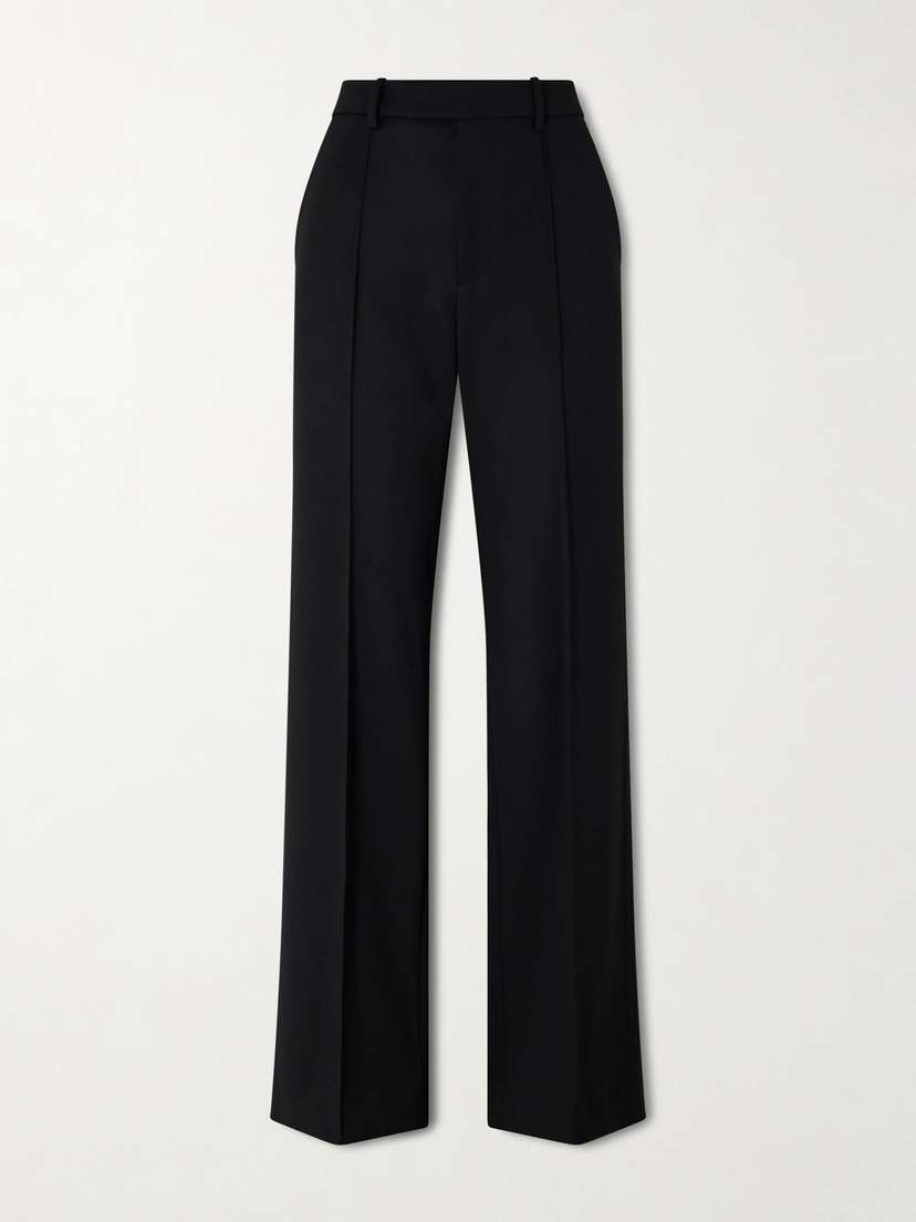 Nili Lotan Etoile Wool-twill Straight-leg Pants