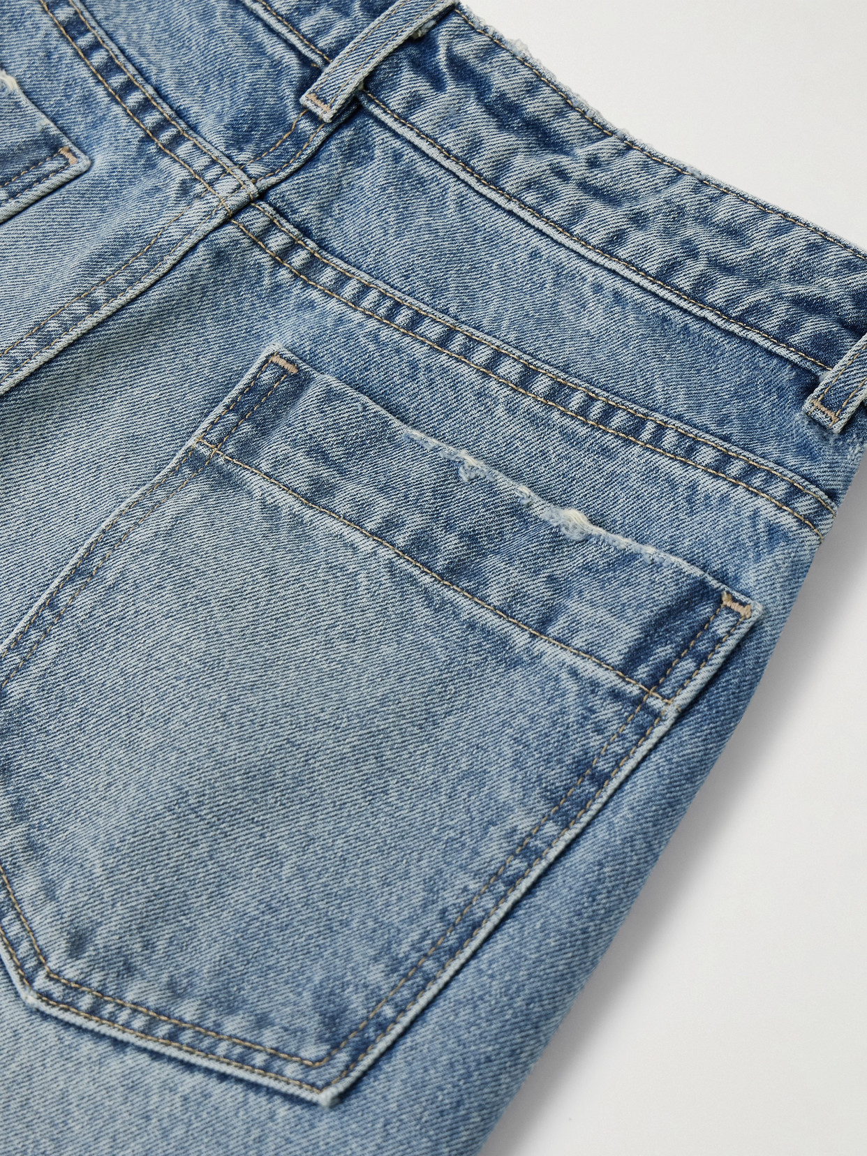 Nili Lotan Otis Mid-rise Barrel-leg Jeans In Blue