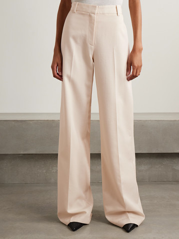 Nili Lotan River wool-twill wide-leg pants