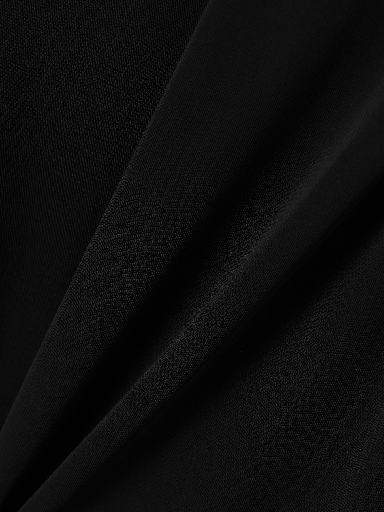 Nili Lotan Lita Convertible Jersey Halterneck Gown In Black