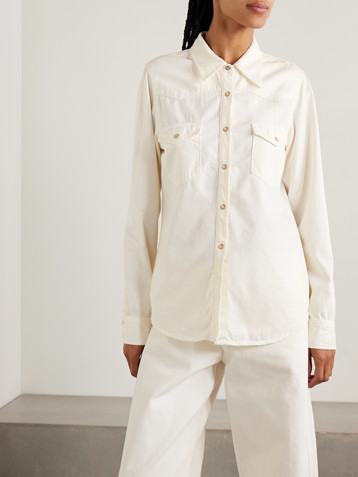 Nili Lotan Travis denim shirt
