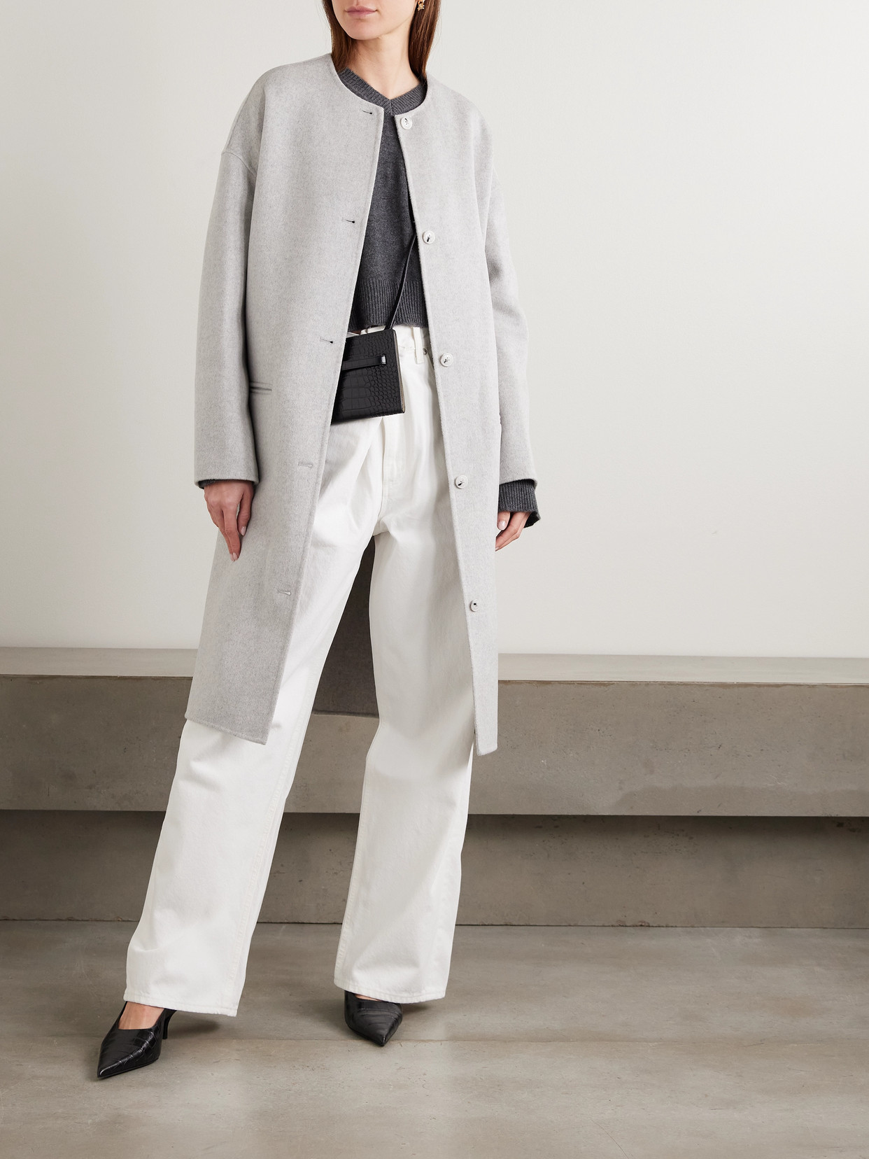 Kerry Wool And Cashmere-Blend Coat