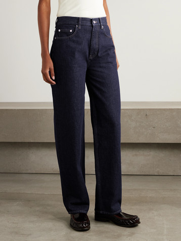 LOULOU DE SAISON Samur high-rise straight-leg jeans