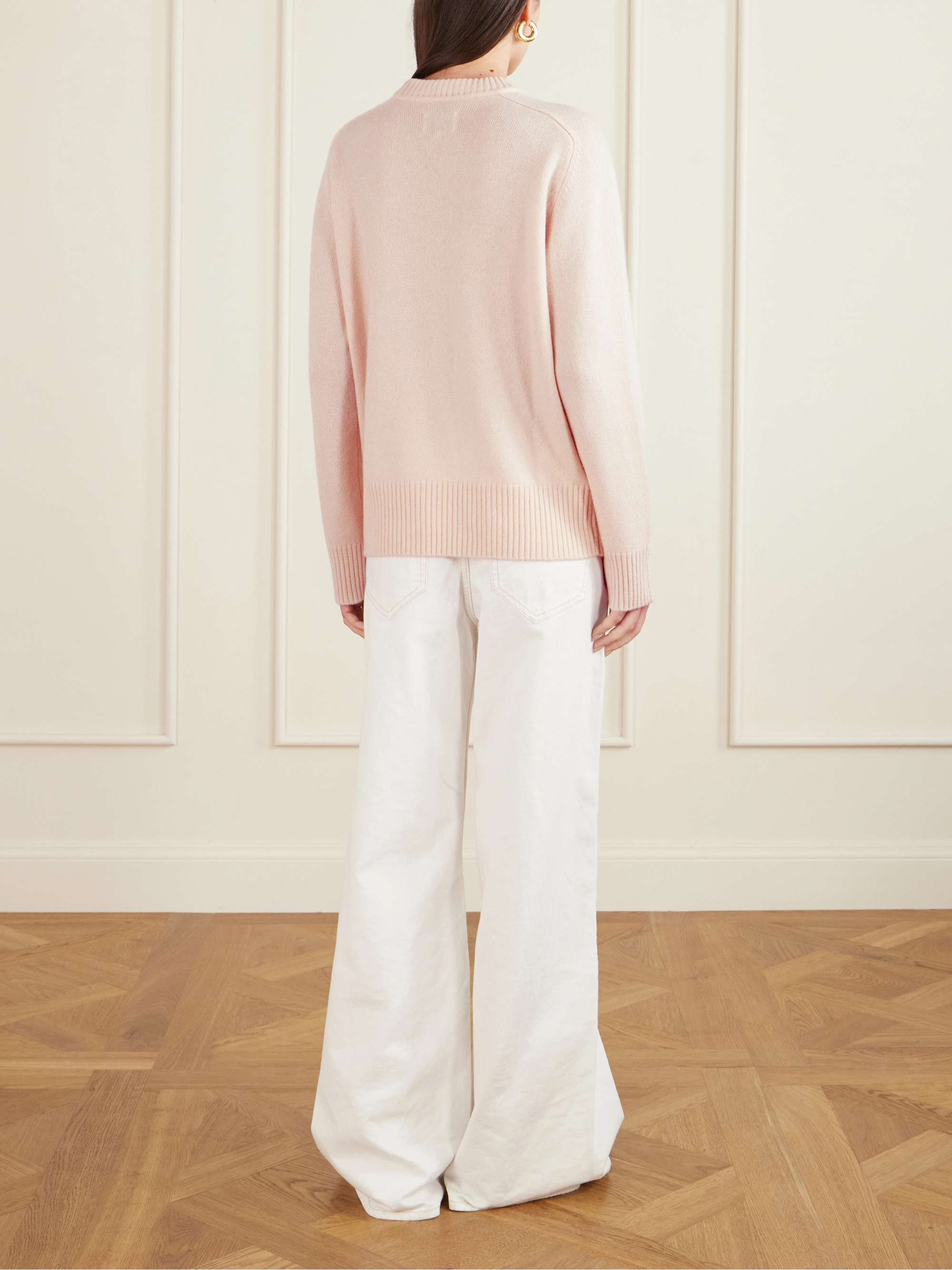 Loulou De Saison Beige Viscose Casual Pants main image 1
