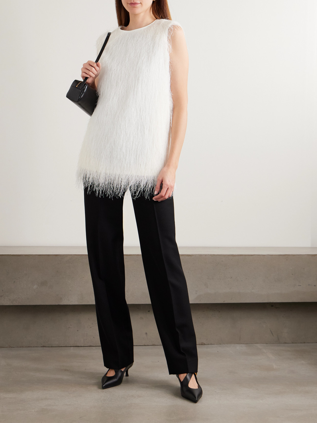 Yasmin Fringed Voile Top