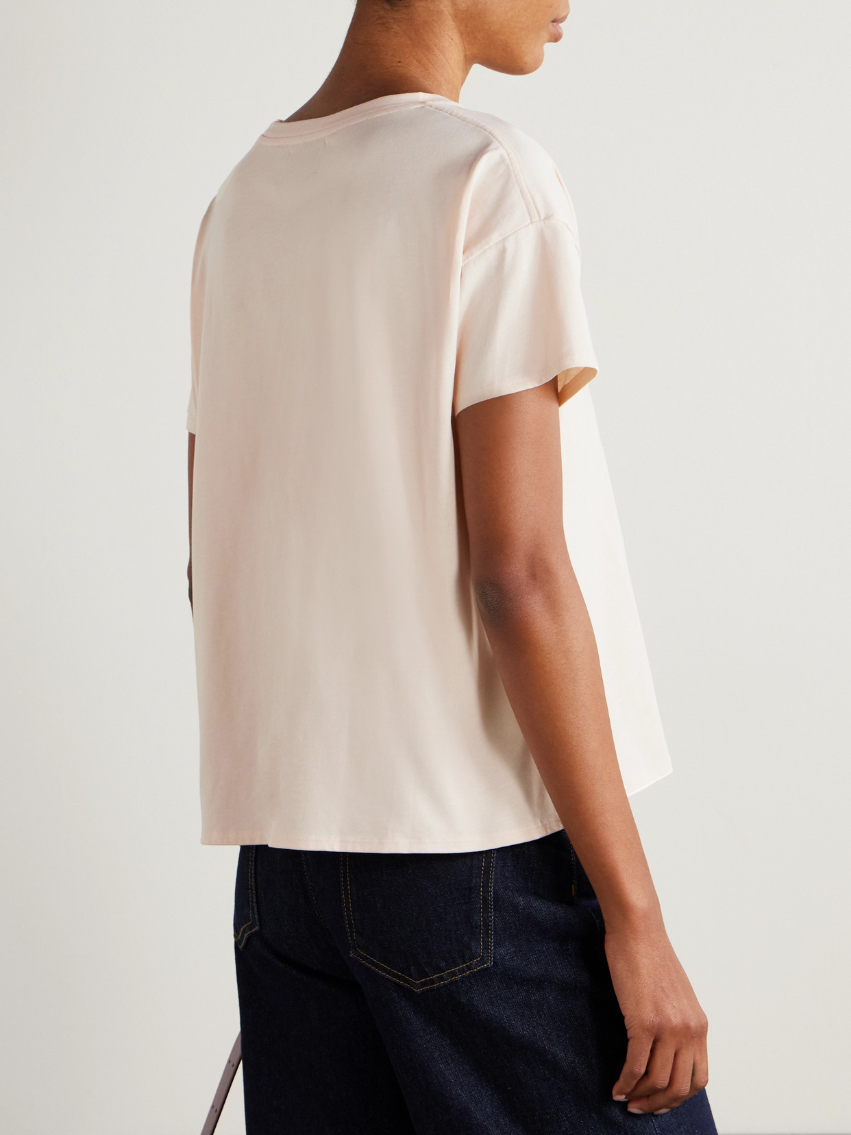 Telanto Embroidered Supima Cotton-Jersey T-Shirt
