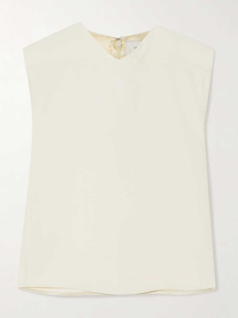 Loulou de Saison Daika Cropped Twill Tank