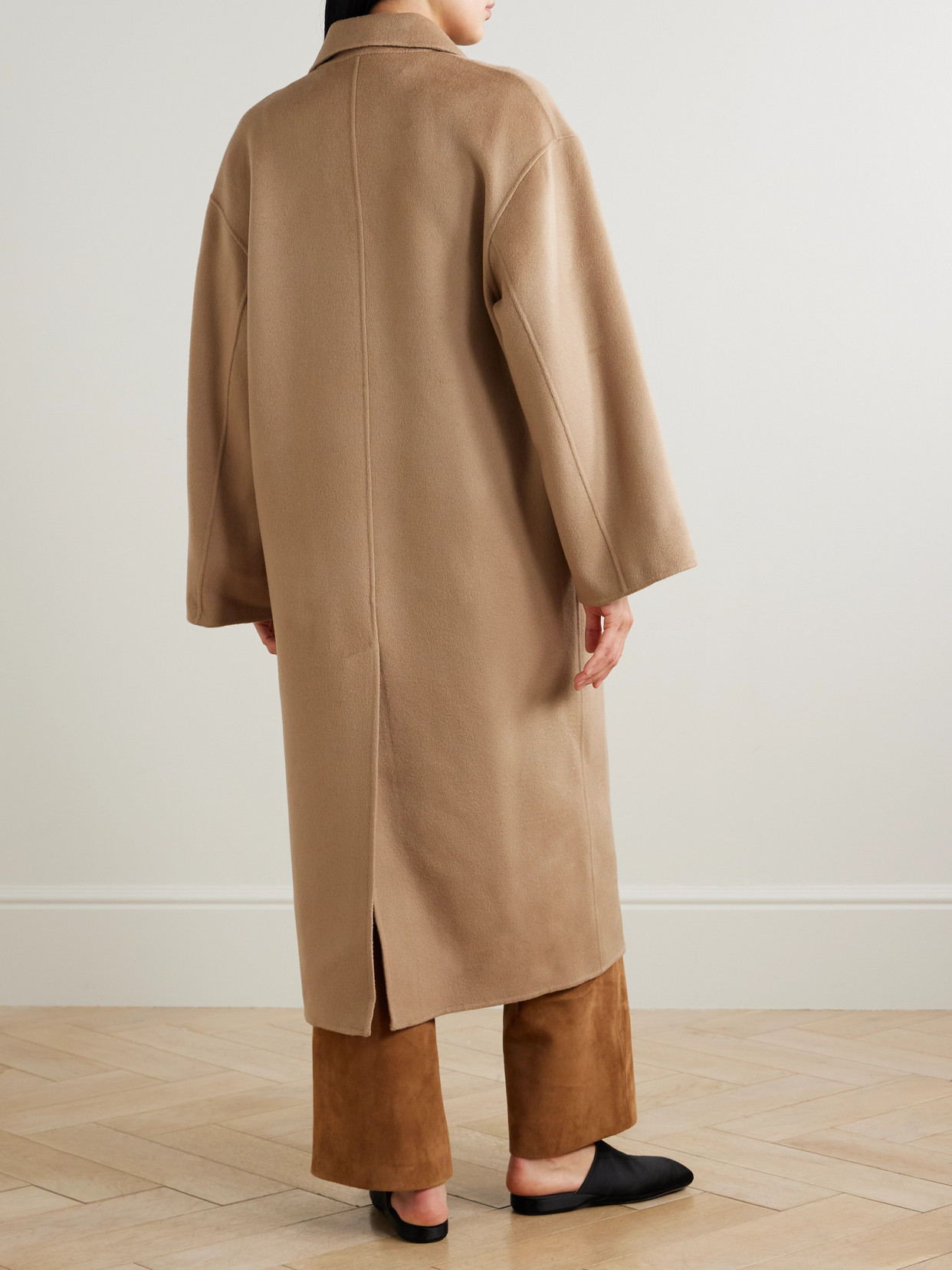Borneo Double-Breasted Wool And Cashmere-Blend Coat