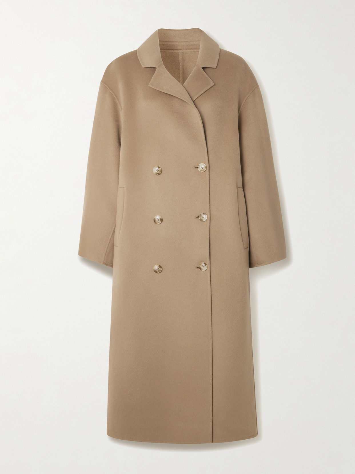 Borneo Double-Breasted Wool And Cashmere-Blend Coat