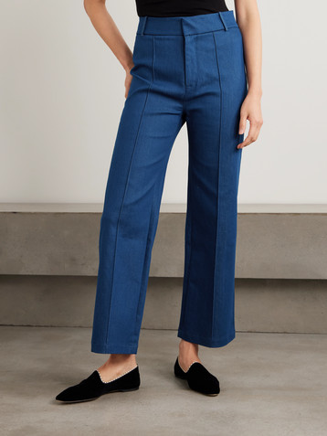 Destree Yoshitomo denim straight-leg pants