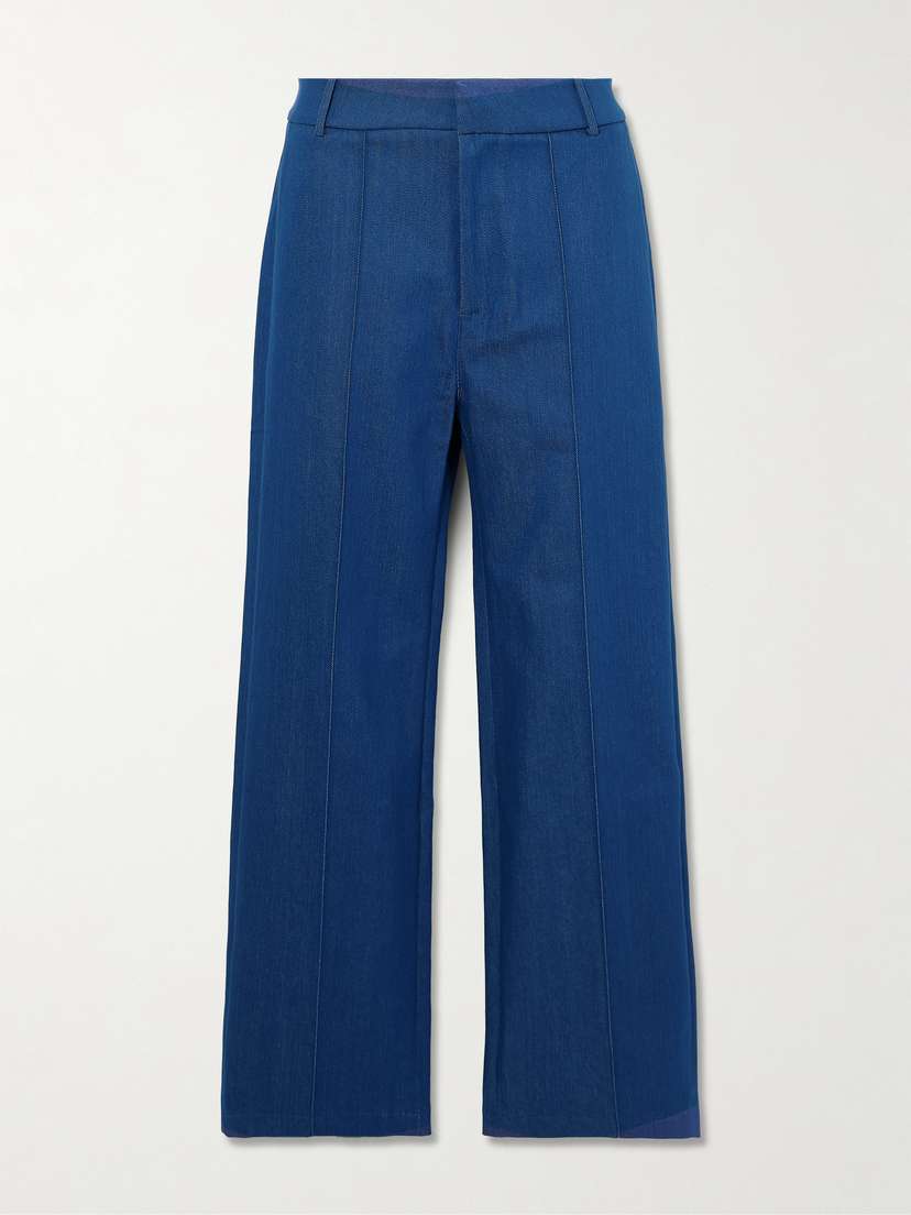 DESTREE Yoshitomo Denim Straight-leg Pants