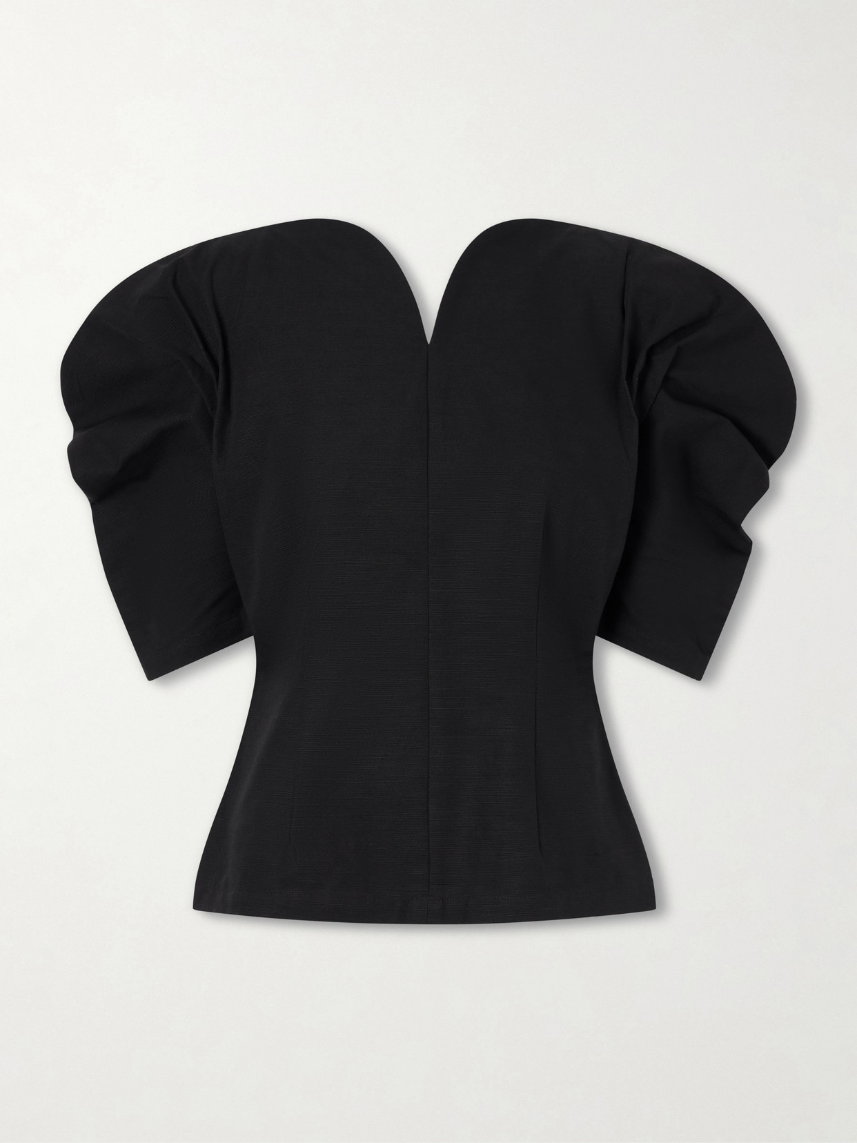 D'estree Janet Cotton Blouse In Black