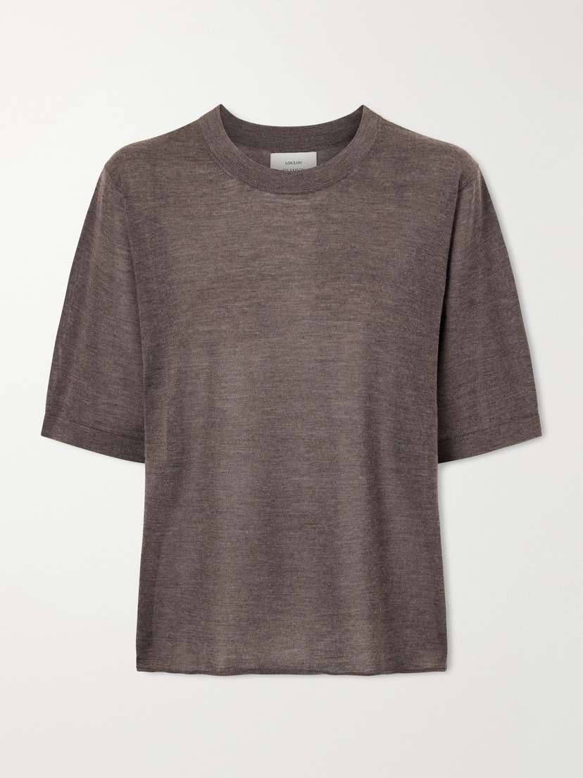 Loulou de Saison Mélange Cashmere T-shirt