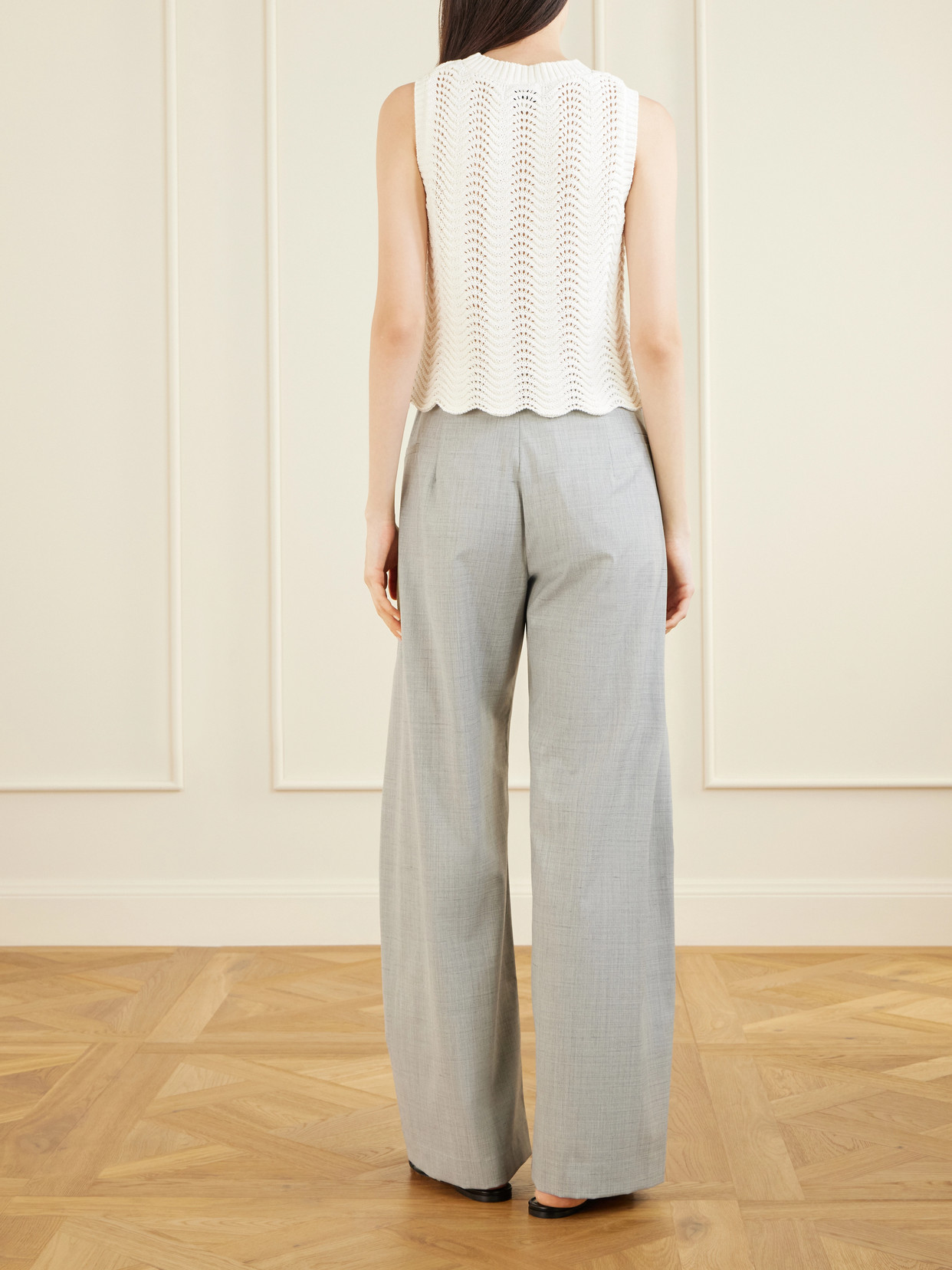 Vittoria Crocheted Cotton Top