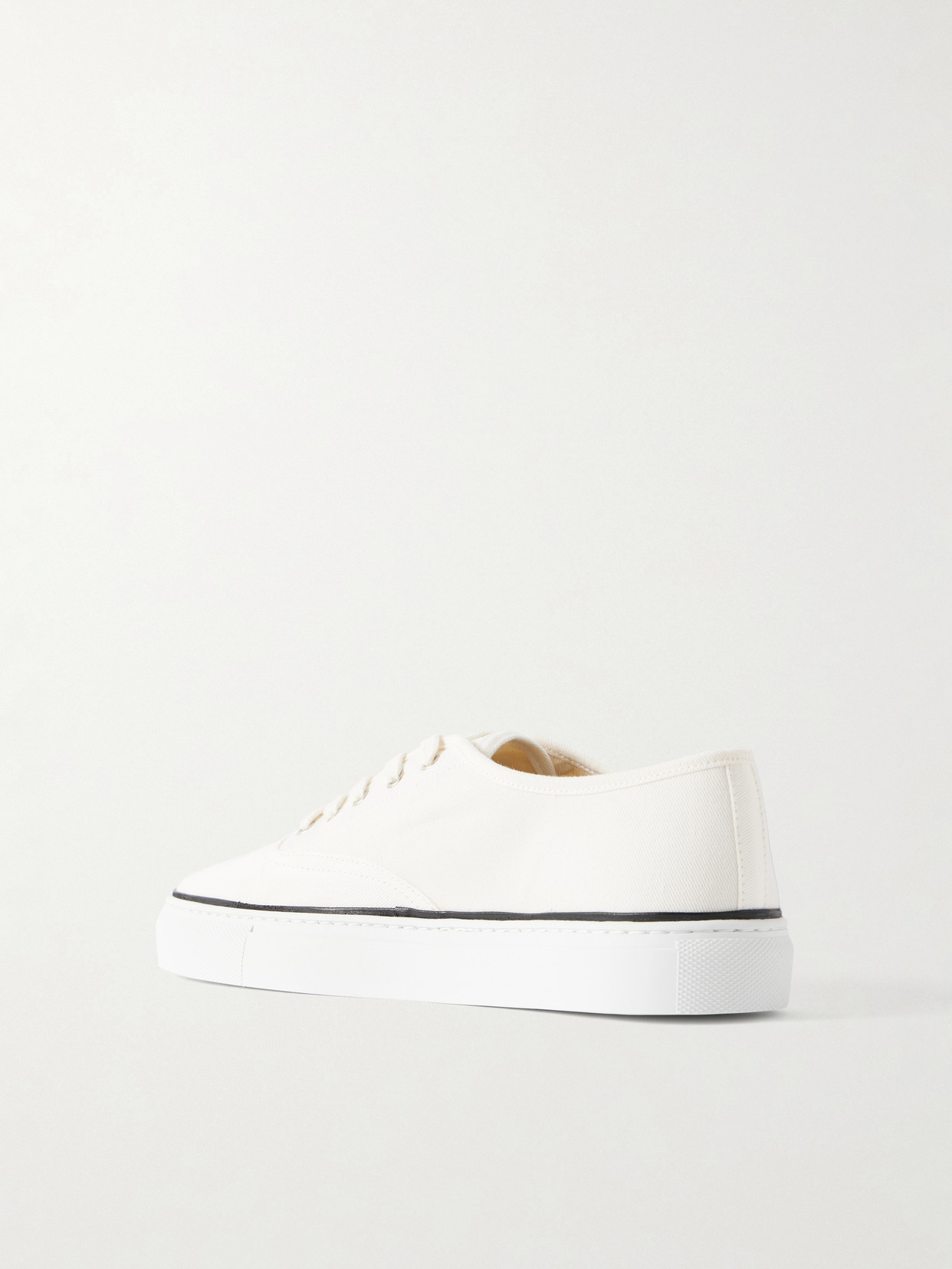 Jacquemus Les Fefe Logo-embroidered Canvas Sneakers In White