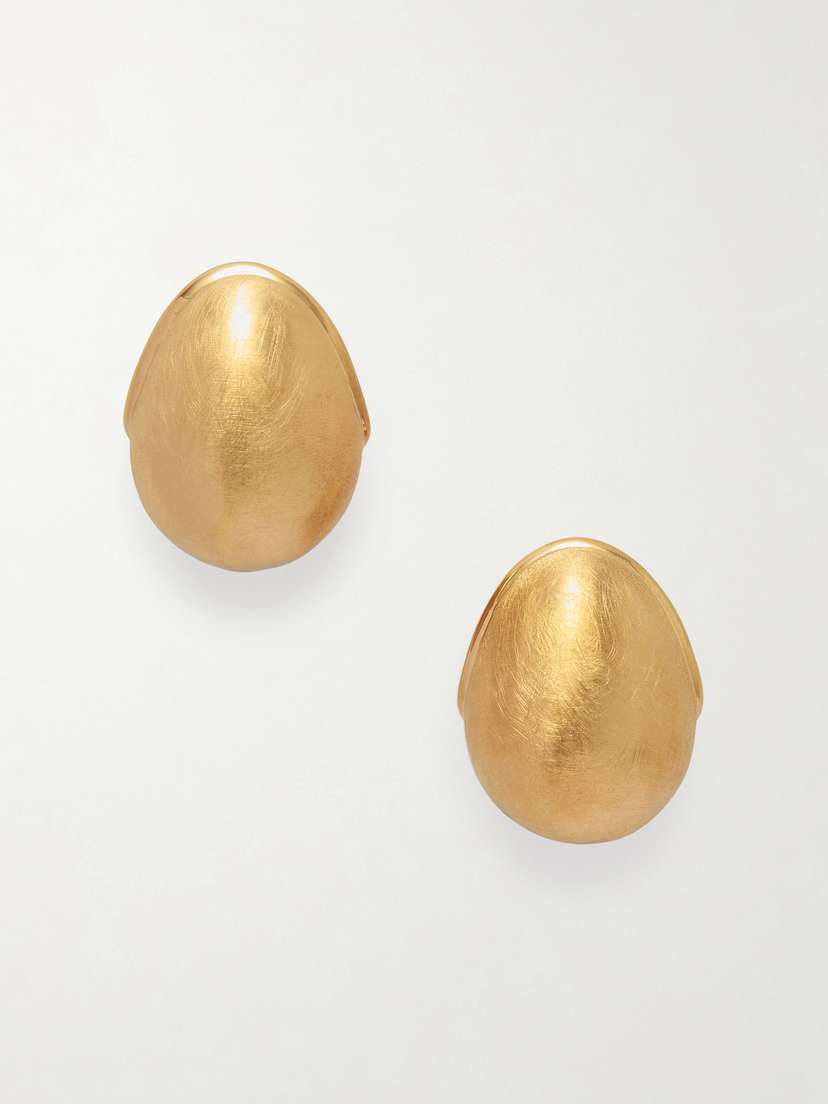 Jacquemus Les Boucles Raisin Gold-tone Earrings