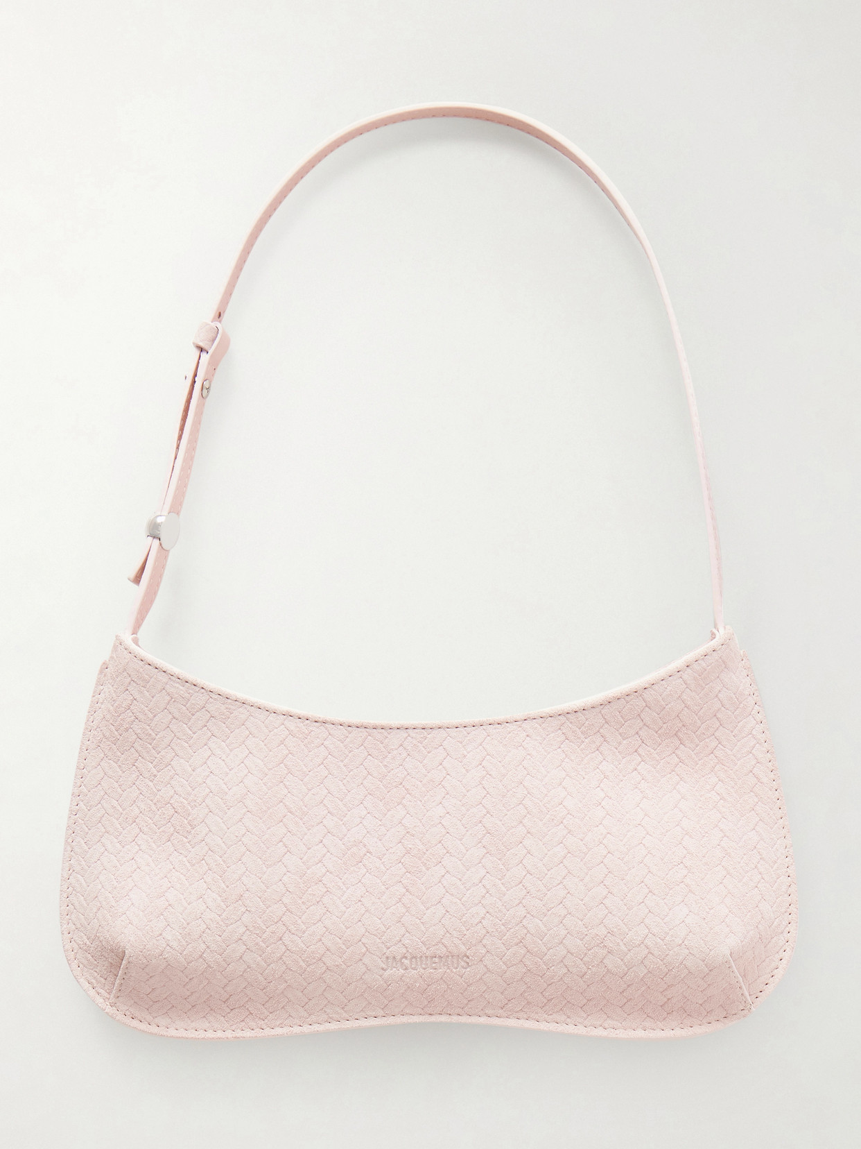 Le Bisou Embellished Woven Shoulder Bag