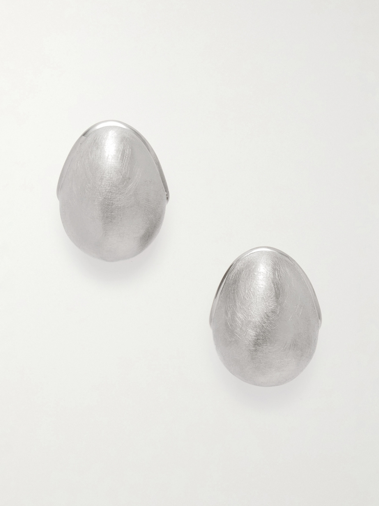 Jacquemus Les Boucles Raisin Silver-tone Earrings In Pink