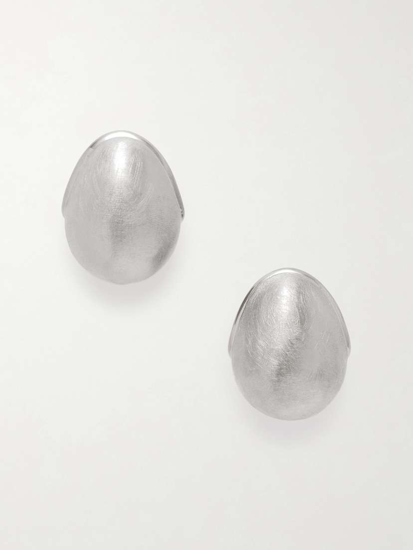 Jacquemus Les Boucles Raisin Silver-tone Earrings