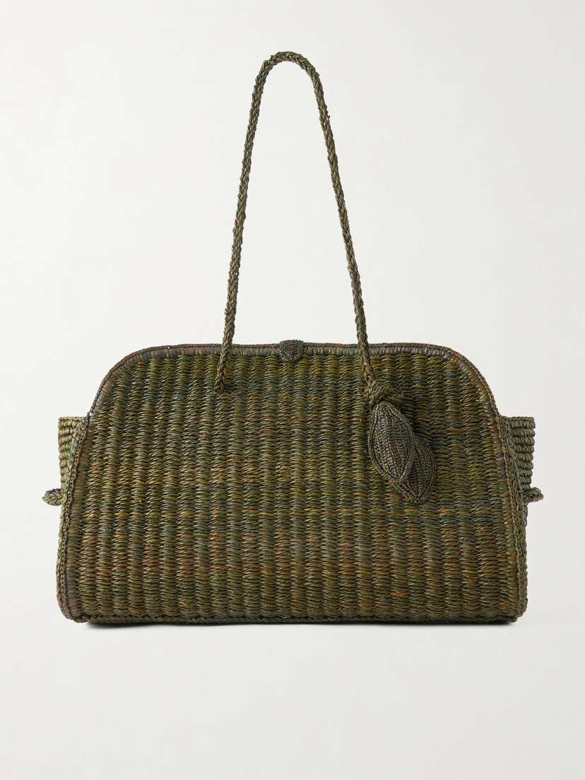 Jacquemus The Turismo Raffia Shoulder Bag