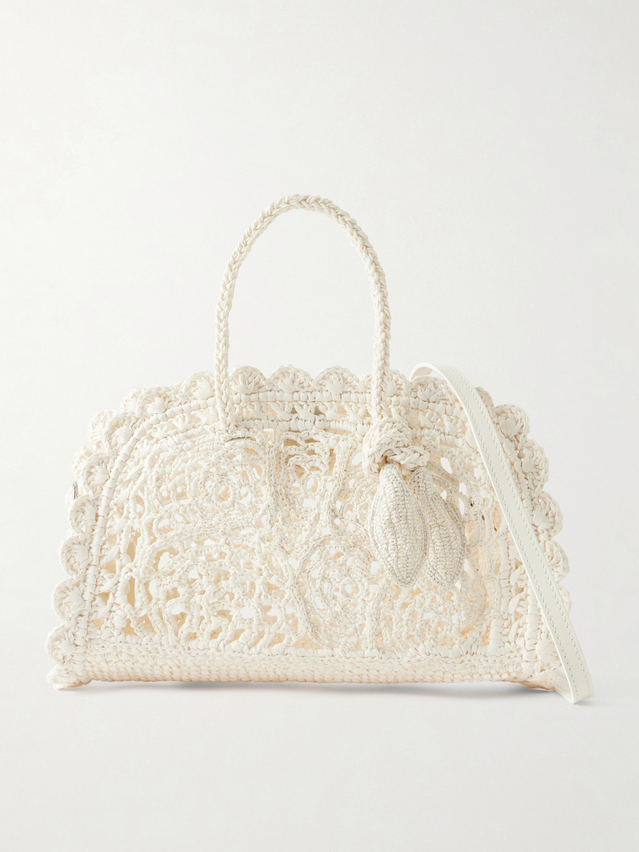 Jacquemus Le Petit Turismo Shoulder Bag In White