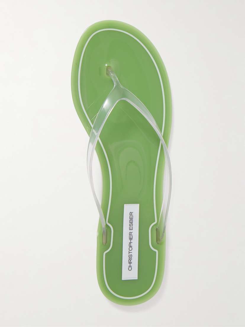 Christopher Esber Jo Pvc Flip Flops