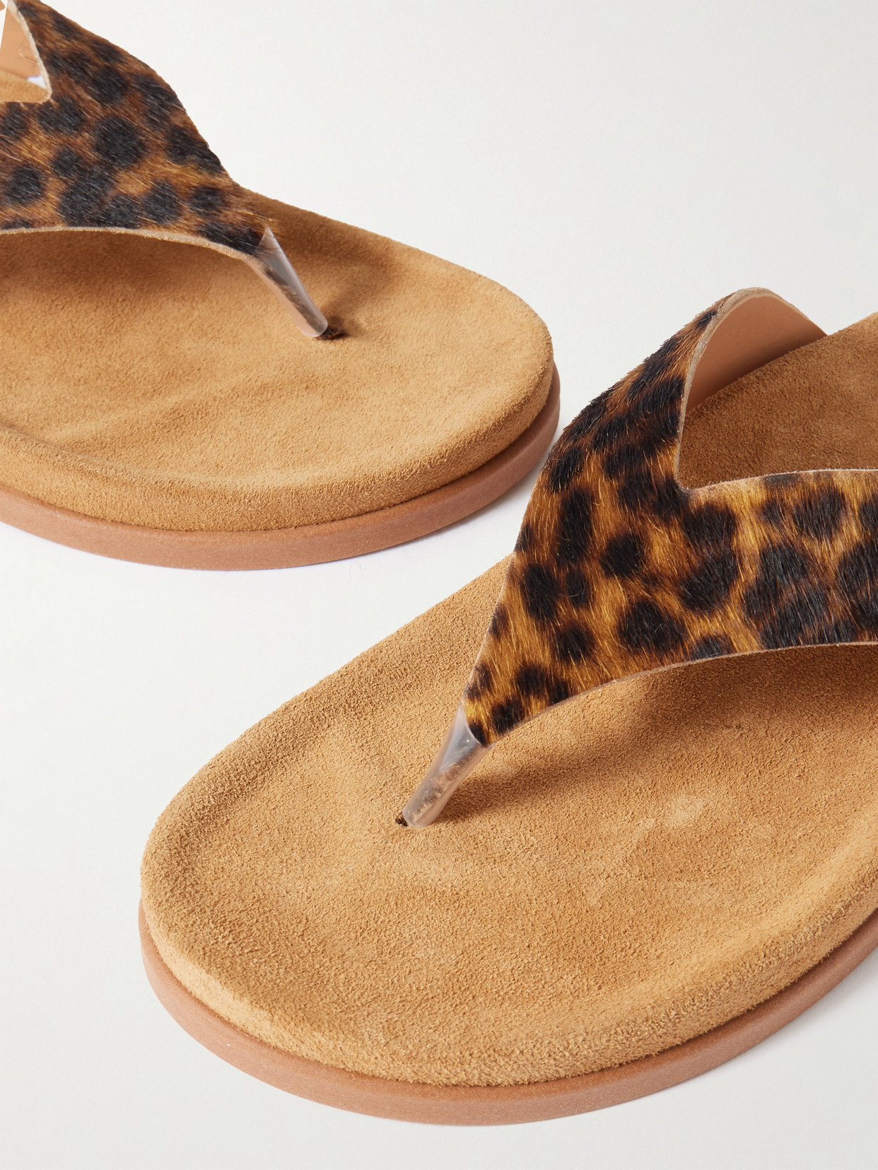 Charys Leopard-Print Sandals
