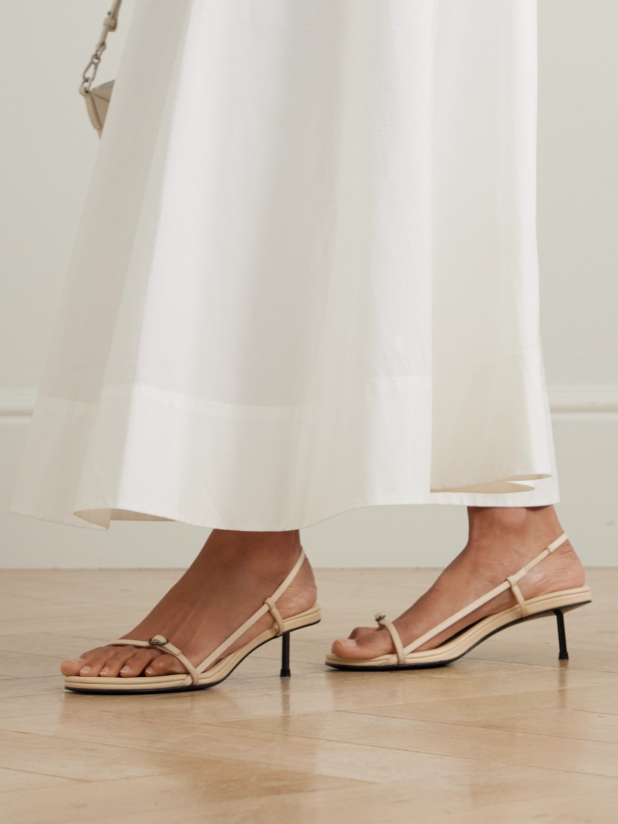 Petit Belt Recycled-Twill And Slingback