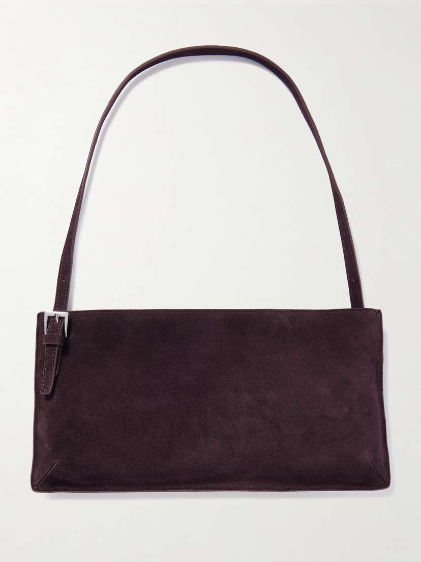 St. Agni 90s Suede Shoulder Bag