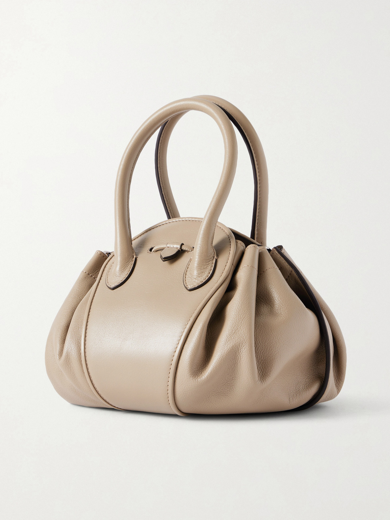 Tulipea Small Ruched Shoulder Bag