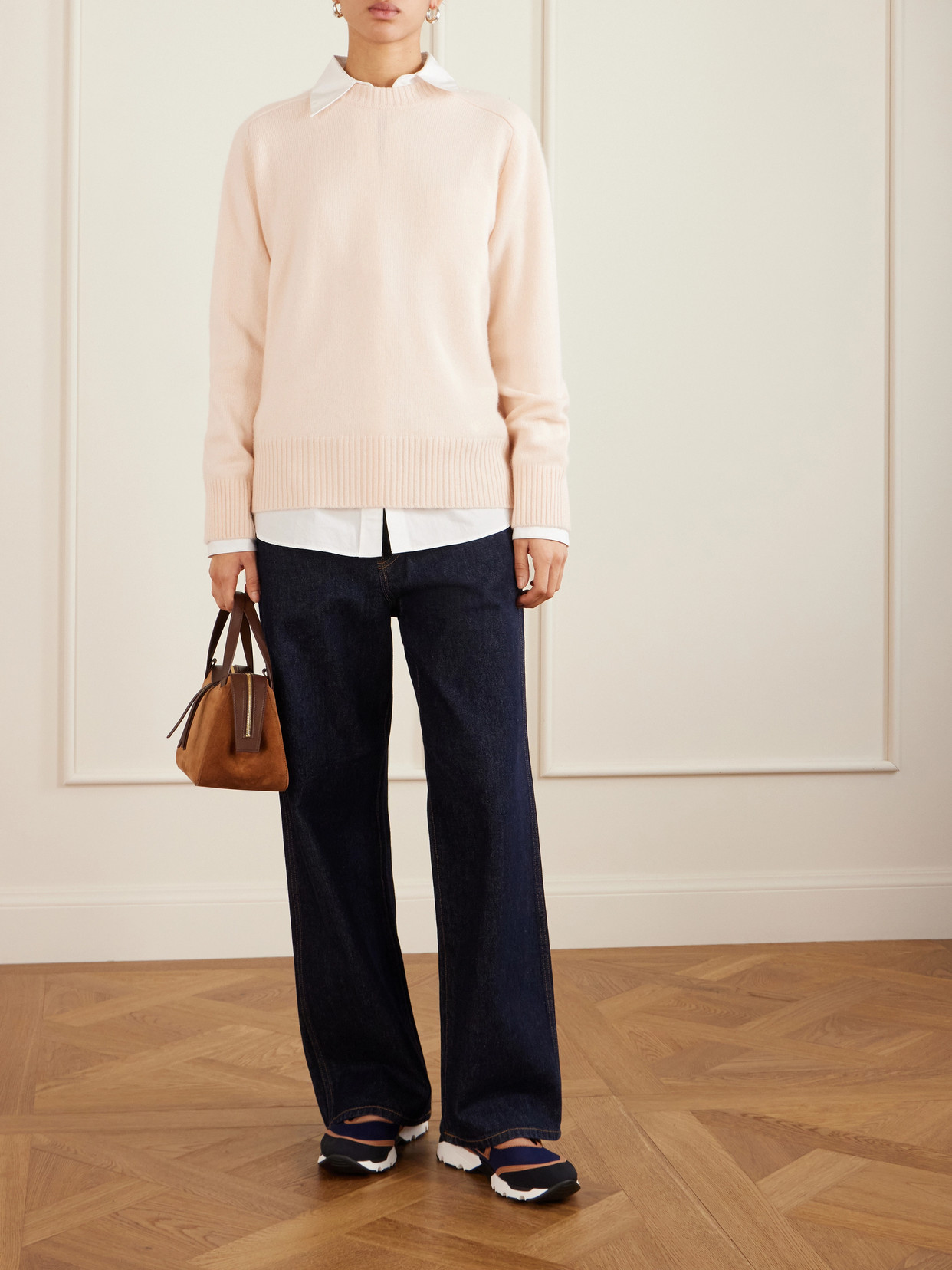 Marni Dark Blue And Black Mary Jane Running Polyamide Sneakers In Multi