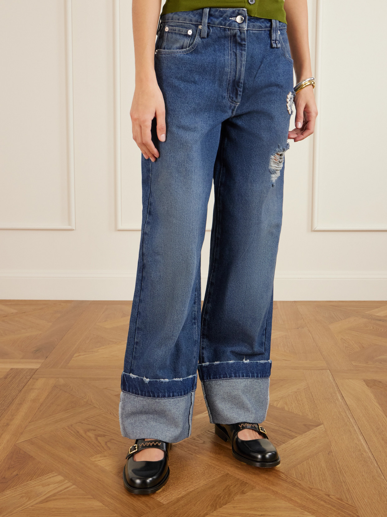 Marni Sabot Woven Leather Slip-ons In Multi