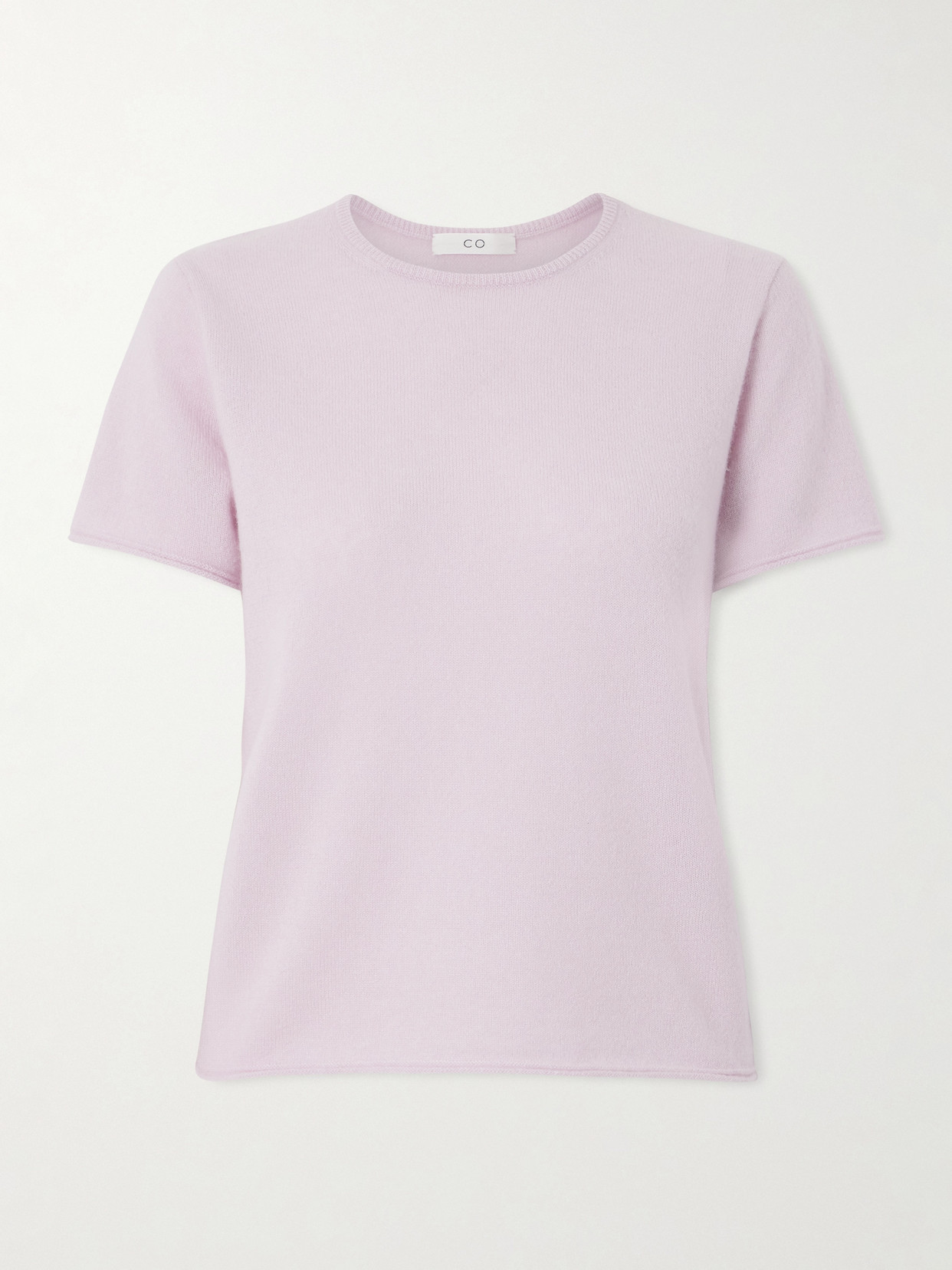Co Cashmere And Silk-blend T-shirt In Pink