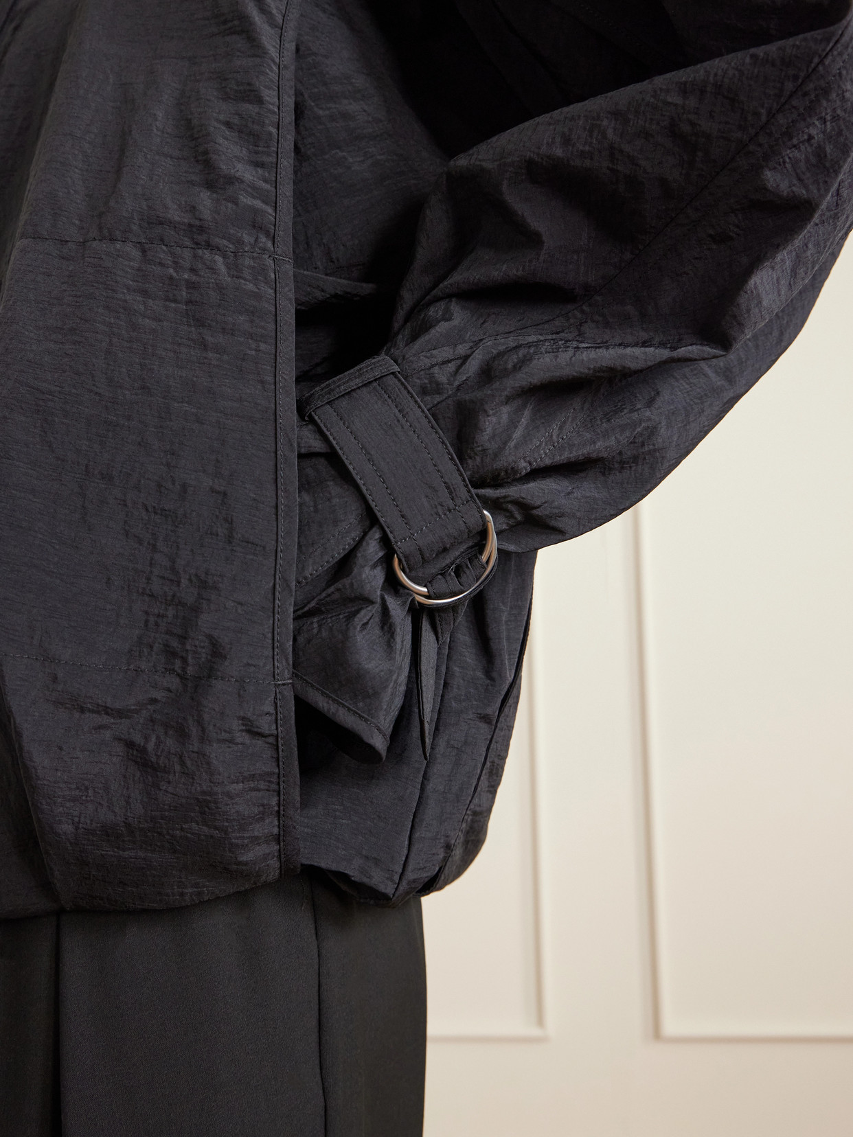 Recycled-Shell Half-Zip Jacket