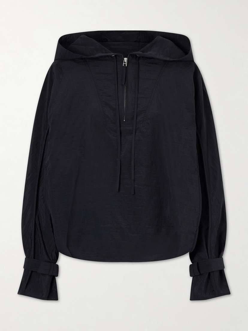 Co Embellished Recycled-shell Half-zip Jacket