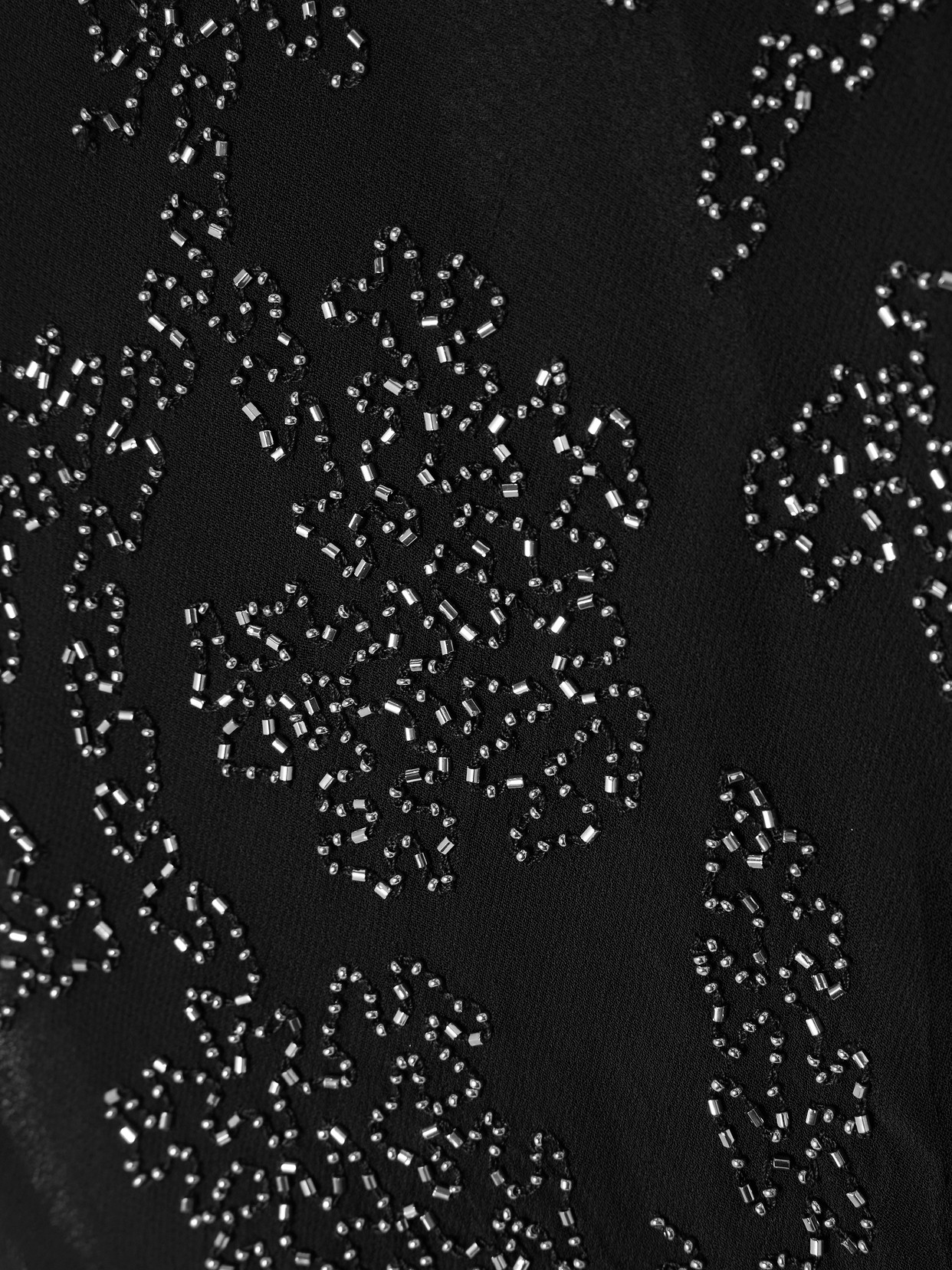 Veronica Beard Sylven Bead-embellished Georgette Maxi Dress In Multi