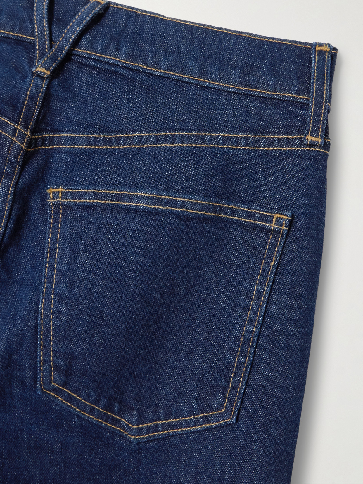 Veronica Beard Leah Mid-rise Straight-leg Jeans In Blue